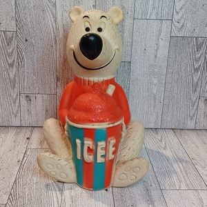 Vintage ICEE Bear Bank
